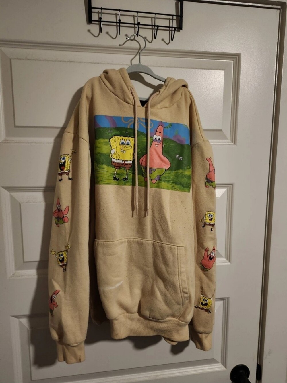 Nickelodeon Spongebob Squarepants Patrick Sweatshirt Medium Tan